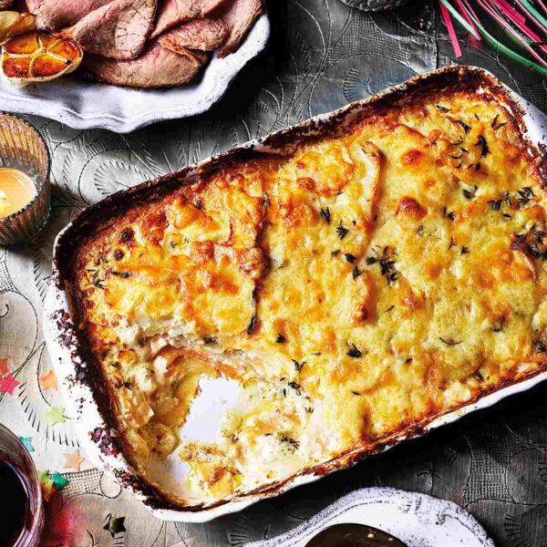 Cheesy Leek Gratin